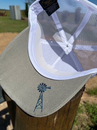 The Blaze - Grey & Aqua
