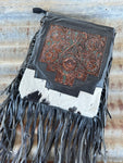 LT03 Leather Tooled Bag