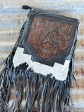 LT03 Leather Tooled Bag