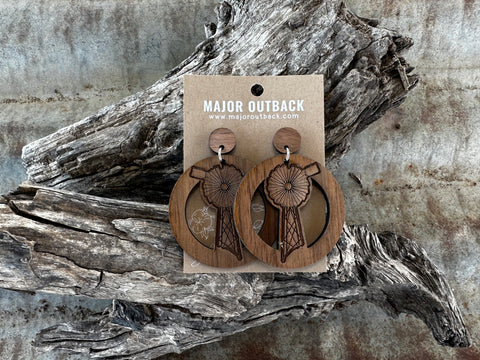 Wooden Country Pendants