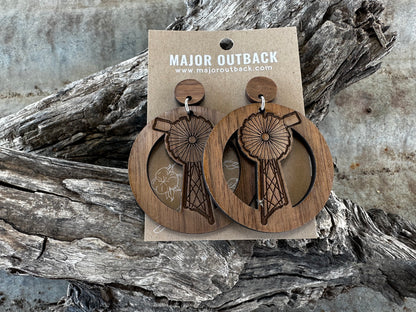 Wooden Country Pendants