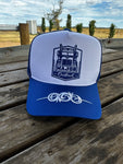 Trucker Creed - White & Blue