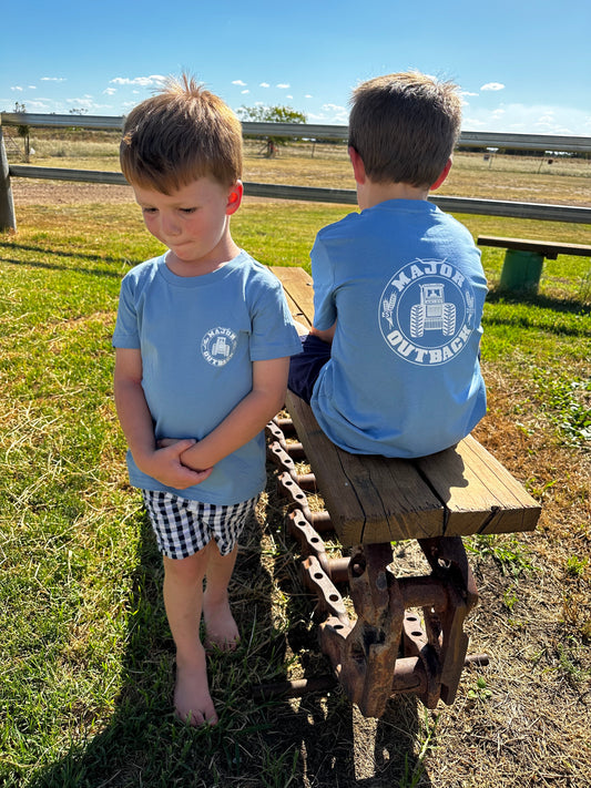 Kids Trax Tee - Blue