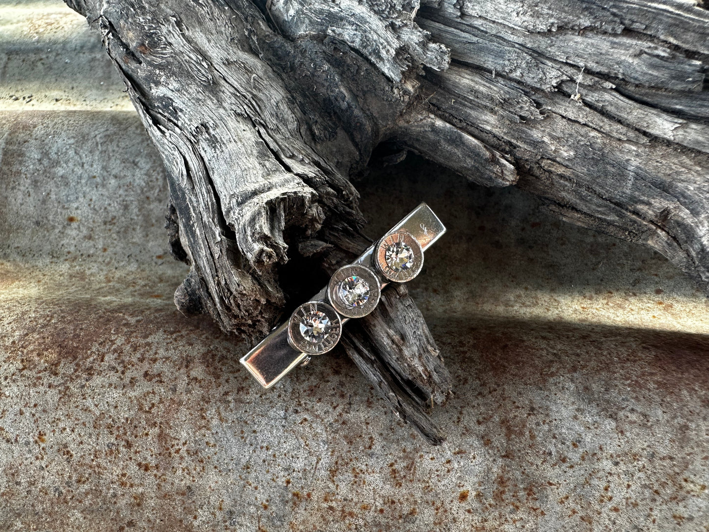 9mm Bullet Hair Clips