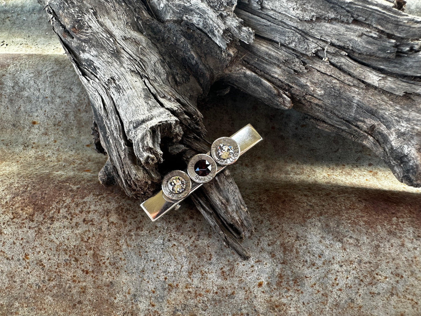 9mm Bullet Hair Clips