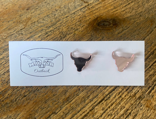 Dainty Longhorn Studs (multi variants)