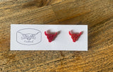 Dainty Longhorn Studs (multi variants)