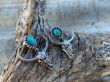 Various Bull Head Dangle Studs