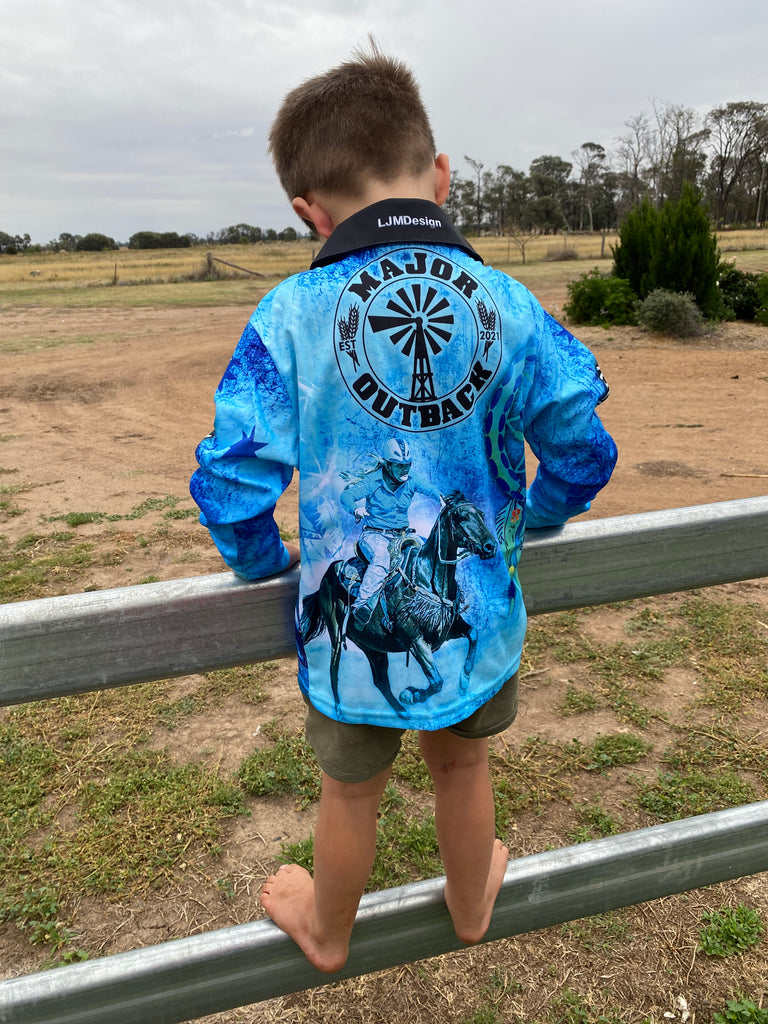Kids Dream Big Fishing Shirt – Major Outback