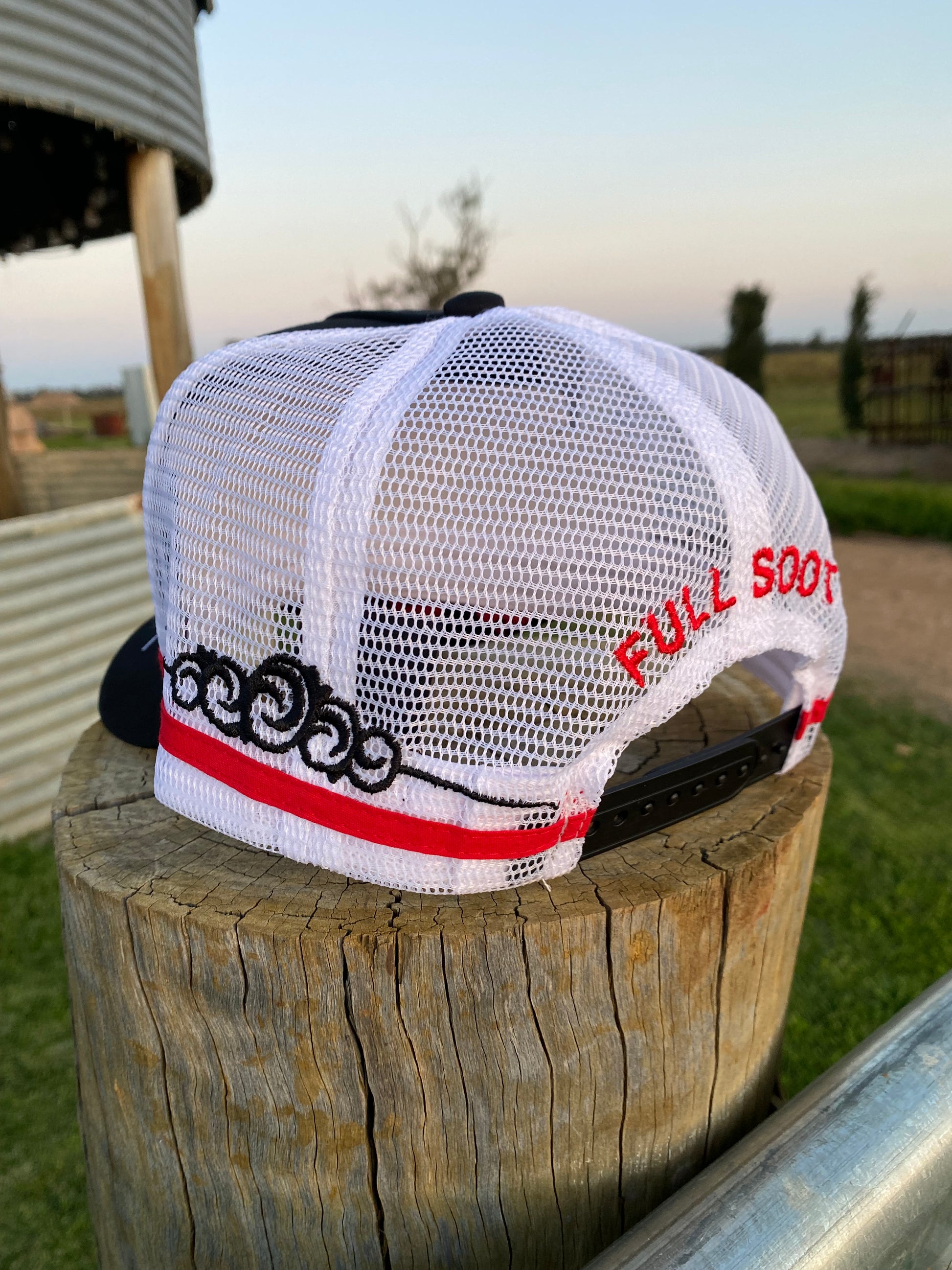 full soot trucker cap, trucker cap, trucker hat