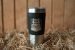 Travel Mug Black Leather Creed  - BC